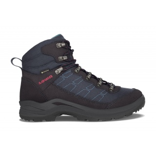 Lowa Wanderschuhe Taurus Pro Mid GTX (All-Terrain, Veloursleder, wasserdicht) navyblau Damen